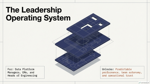 The Architecture of Authority: Why Your Leadership Operating System Is Your Most Critical Technical Asset